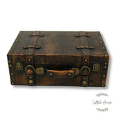 Vintage Suitcase D020 Pack of 1 | Decorative Add-ons | Brown